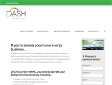 Tablet Screenshot of energylogicdash.com